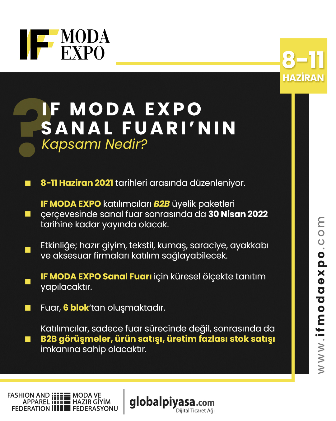IF MODA EXPO Sanal Fuarı ile Sınırları Aşın!