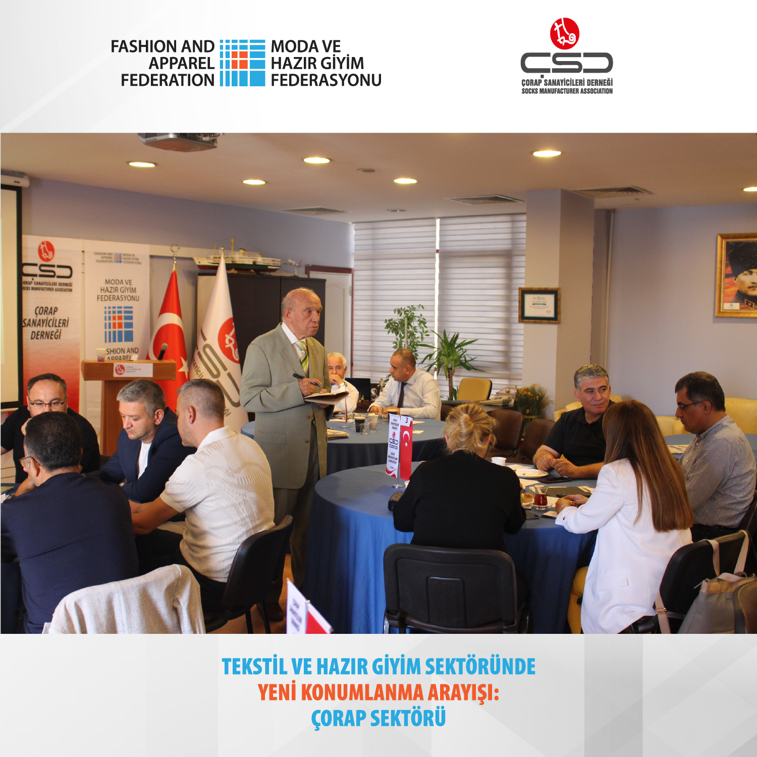 Çorap Çalıştayı: Katma değerli ürün ve ‘küçülerek büyüme’ stratejisine dayalı modelde ısrarcı olmalıyız