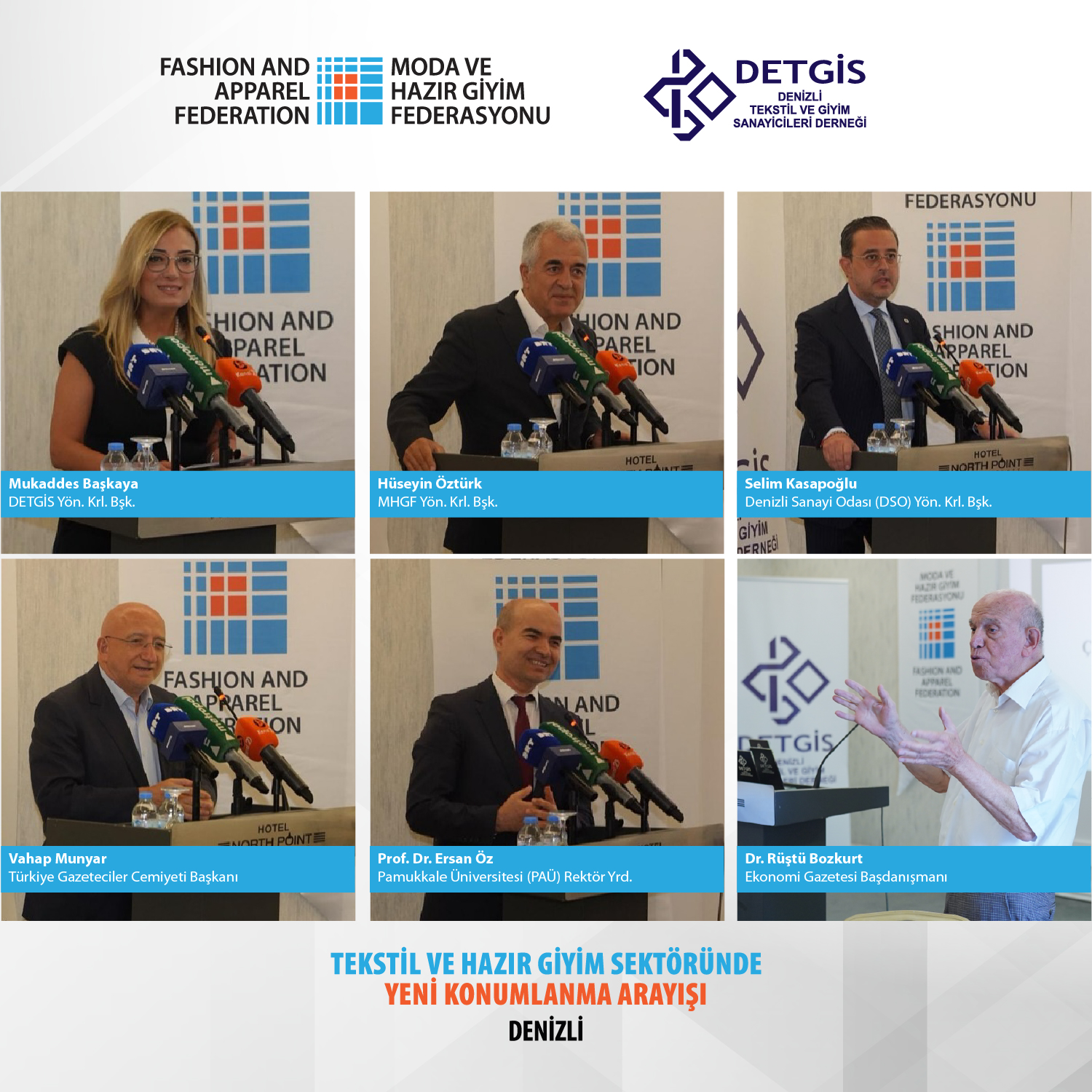 Denizli Çalıştayı: Yeni nesil tekstil ve hazır giyim Türkiye ekonomisi için vazgeçilmez önem taşıyor