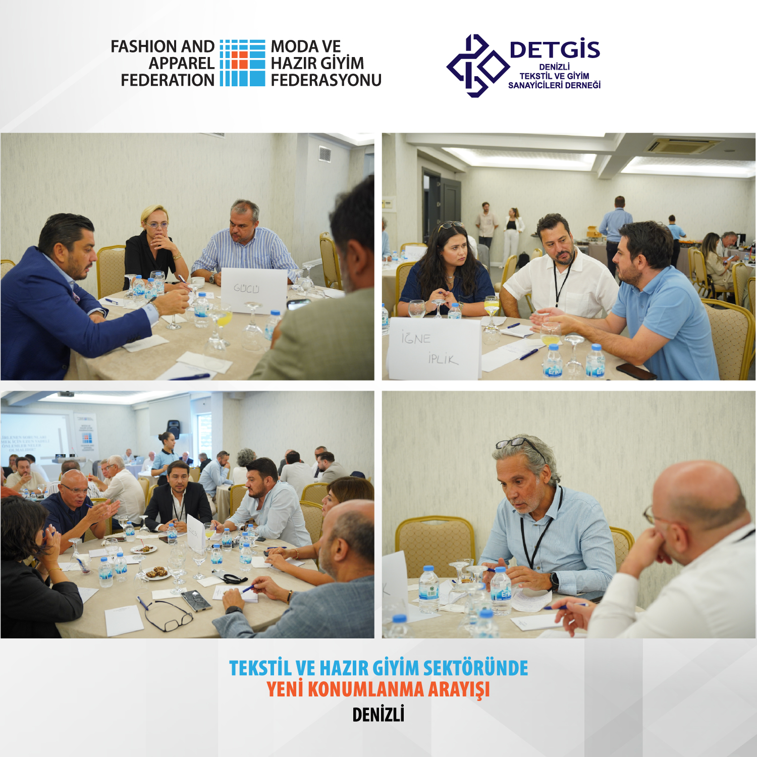 Denizli Çalıştayı: Yeni nesil tekstil ve hazır giyim Türkiye ekonomisi için vazgeçilmez önem taşıyor
