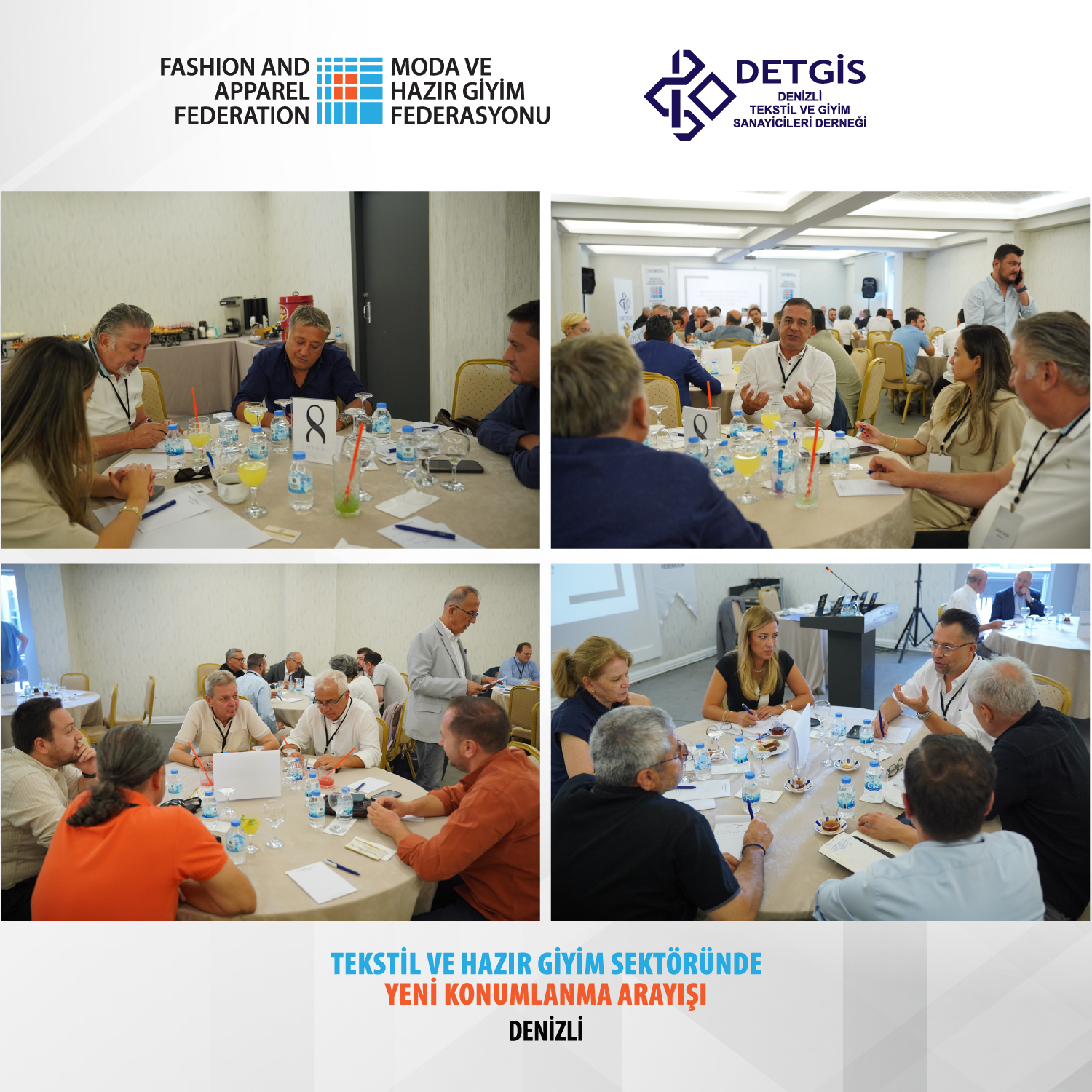 Denizli Çalıştayı: Yeni nesil tekstil ve hazır giyim Türkiye ekonomisi için vazgeçilmez önem taşıyor
