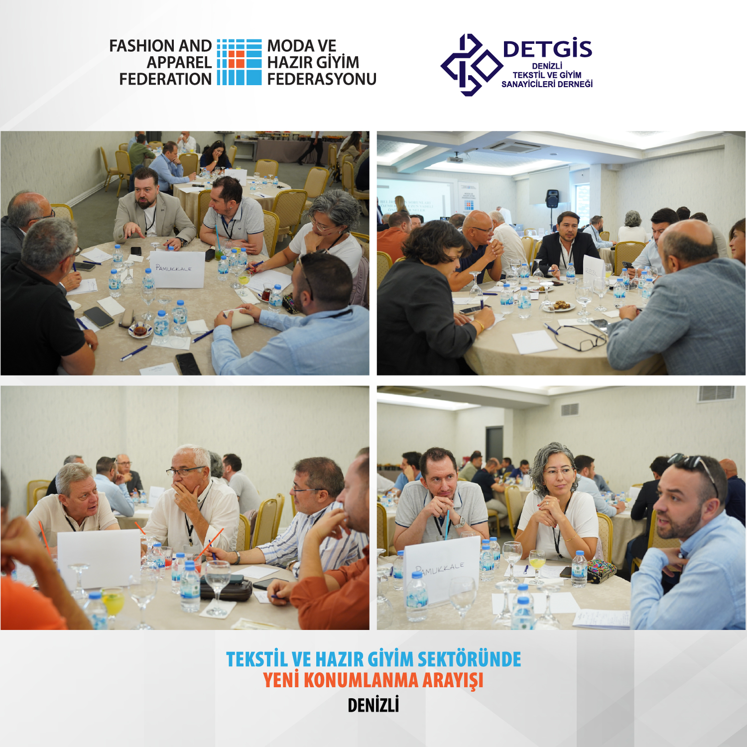 Denizli Çalıştayı: Yeni nesil tekstil ve hazır giyim Türkiye ekonomisi için vazgeçilmez önem taşıyor
