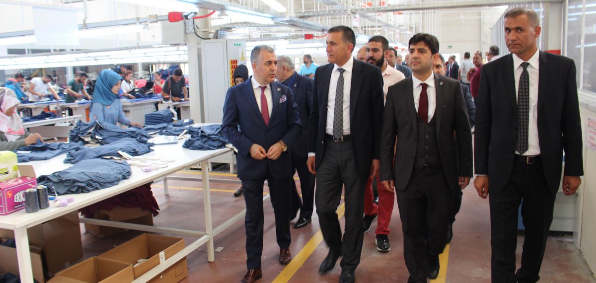 Hazır giyimciler Iğdır’ın yatırım potansiyelini yerinde inceledi