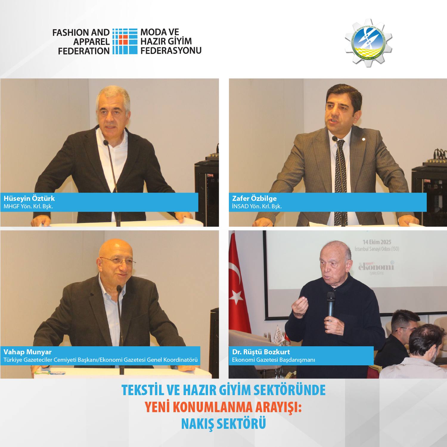 Nakış Sektörü Çalıştayı Gerçekleştirildi: Dayanışma, Yeniden Konumlanmanın Anahtarı